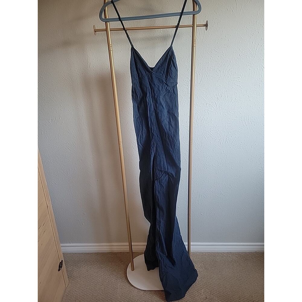 NWOT Joe's Jeans Chambray Jumpsuit Wideleg Size Medium